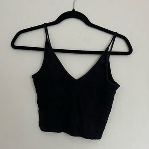 Brandy Black Crop Top